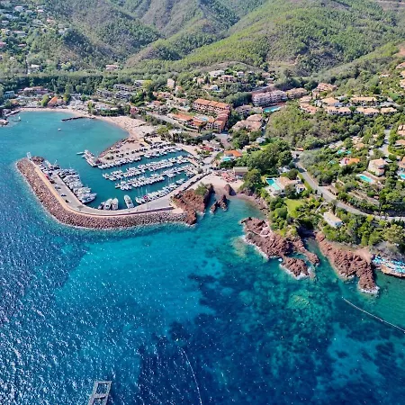 Vue Panoramique Sur Les îles De Lérins