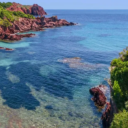 Vue Panoramique Sur Les îles De Lérins Villa Saint-Raphaël